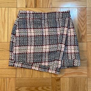 Plaid Mini Skirt